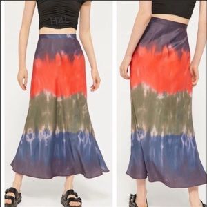 Urban Outfitters Tie Dye Midi Skirt SzS